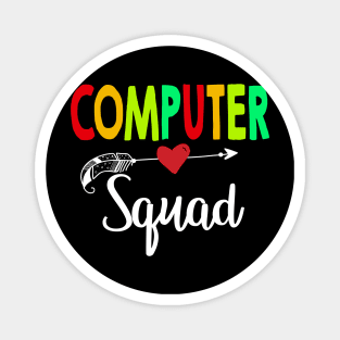 Computer Squad Teacher Back To School Magnet